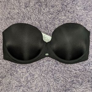 Calvin Klein Naked Glamour Strapless Push-Up Bra 32C